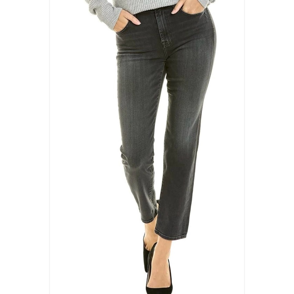 7 For All Mankind High Rise Jeans - Peggi in Black | Sz 29